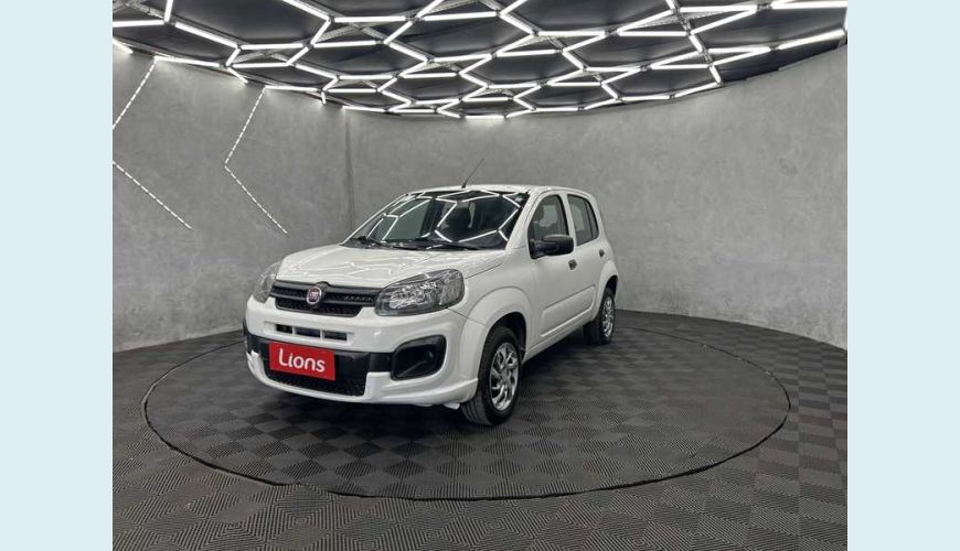 FIAT UNO ATTRACTIVE 1.0 FLEX MANUAL 4P - BRANCO - 2021 Foto 4 (Grande)