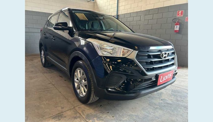 HYUNDAI CRETA ACTION 1.6 FLEX AUT. 4P - PRETO - 2022 Foto 4 (Grande)