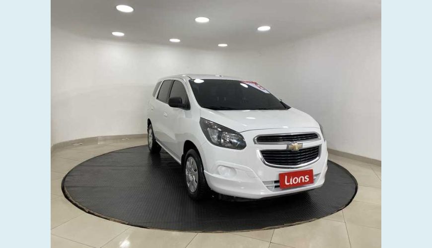 CHEVROLET SPIN LS 5S 1.8 FLEX MANUAL 4P - BRANCO - 2018 Foto 4 (Grande)