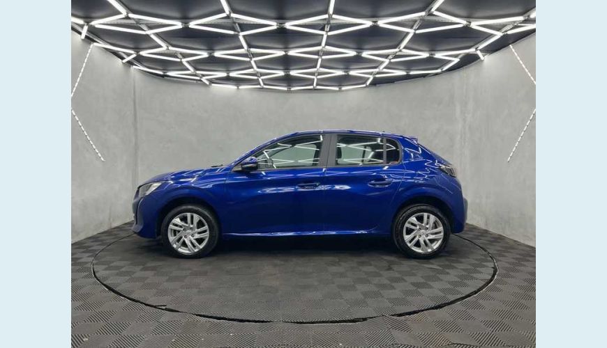 PEUGEOT 208 ACTIVE 1.6 FLEX AUT. 4P - AZUL - 2023 Foto 4 (Grande)