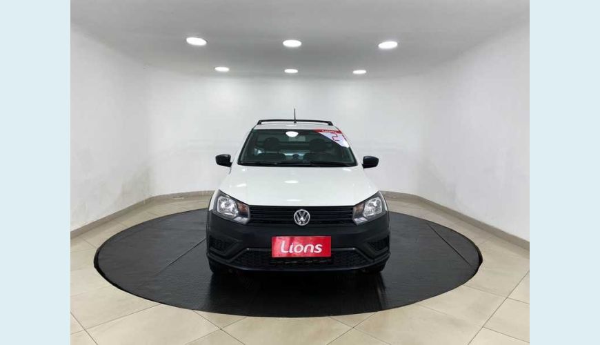 VOLKSWAGEN SAVEIRO ROBUST 1.6 MSI FLEX MANUAL 2P - BRANCO - 2021 Foto 4 (Grande)