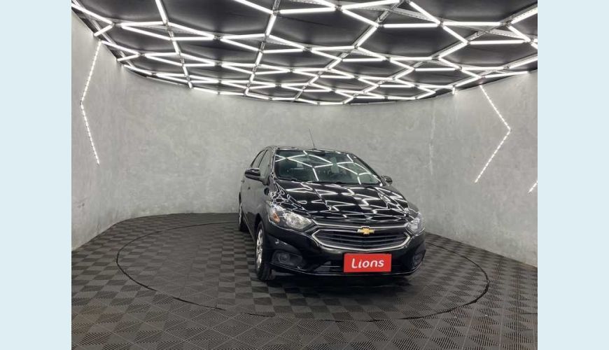CHEVROLET ONIX LT 1.0 FLEX MANUAL 4P - PRETO - 2019 Foto 4 (Grande)