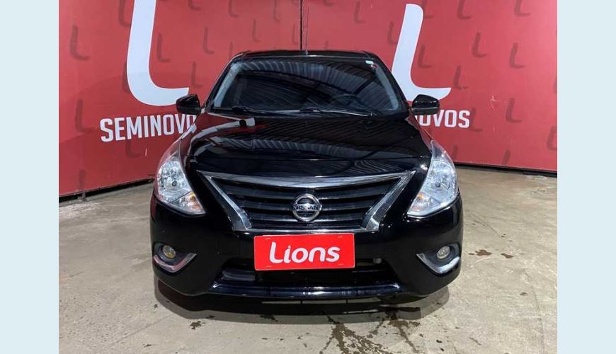 NISSAN VERSA SV 1.6 16V FLEX AUT. 4P - PRETO - 2018 Foto 4 (Grande)