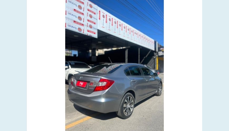 HONDA CIVIC FLEX AUT. 4P - CINZA - 2015 Foto 4 (Grande)