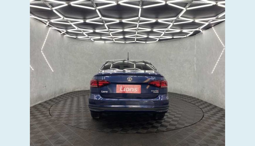 VOLKSWAGEN VIRTUS COMFORTLINE 1.0 200 TSI FLEX AUT. 4P - AZUL - 2020 Foto 4 (Grande)