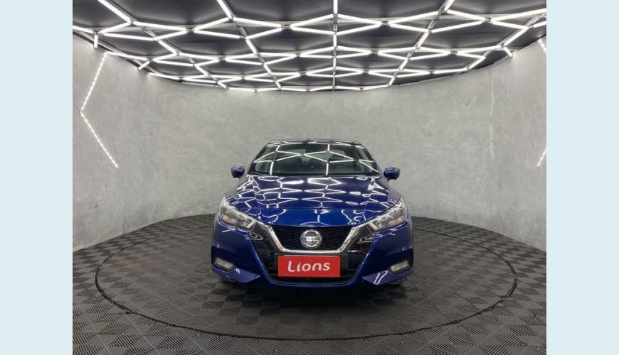NISSAN VERSA EXCLUSIVE 1.6 FLEX AUT. 4P - AZUL - 2022 Foto 4 (Grande)