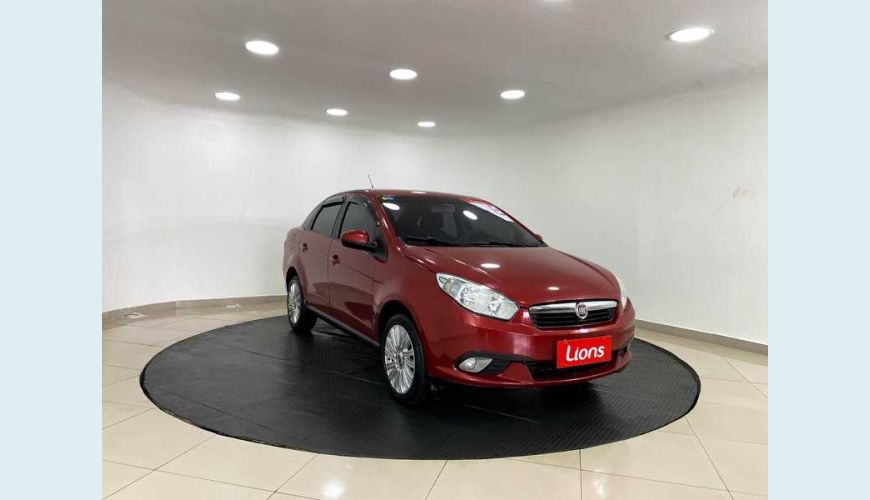 FIAT GRAND SIENA ATTRACTIVE 1.4 8V FLEX MANUAL 4P - VERMELHO - 2013 Foto 4 (Grande)