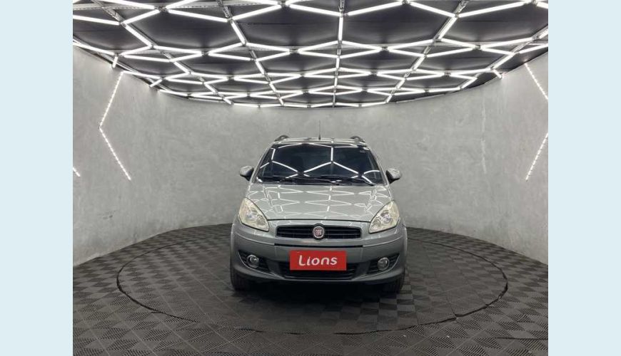 FIAT IDEA ATTRACTIVE 1.4 8V FLEX MANUAL 4P - CINZA - 2012 Foto 4 (Grande)
