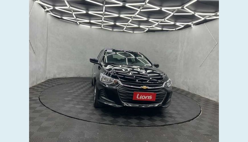 CHEVROLET ONIX LT 1.0 FLEX MANUAL 4P - PRETO - 2022 Foto 4 (Grande)