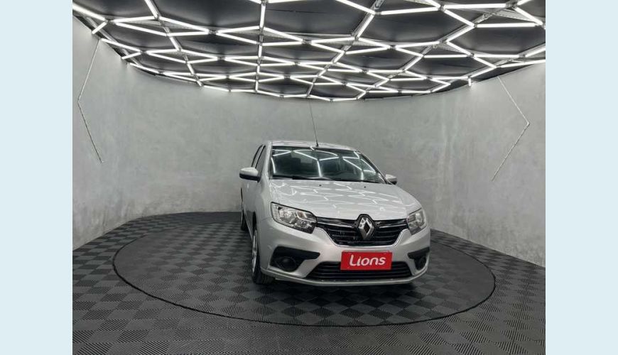 RENAULT LOGAN ZEN 1.0 12V FLEX MANUAL 4P - PRATA - 2020 Foto 4 (Grande)