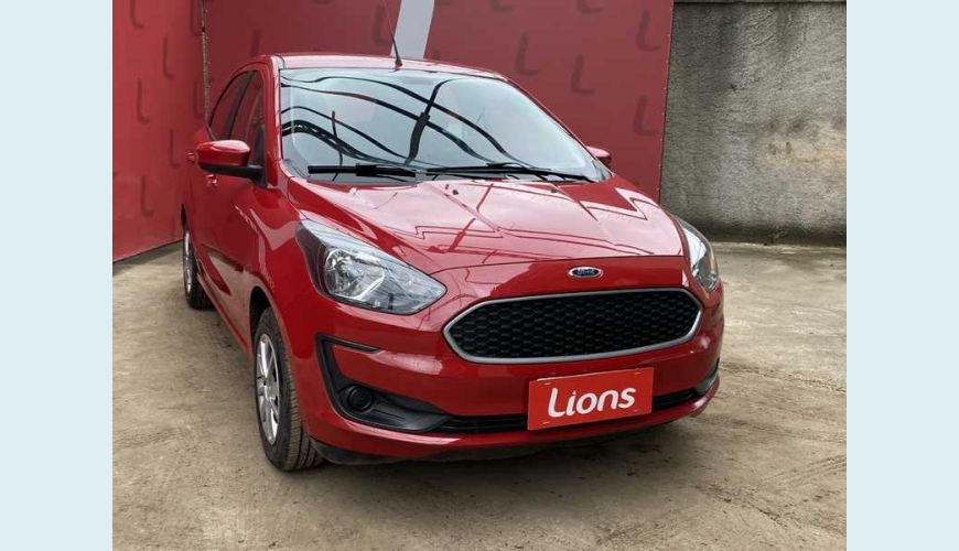 FORD KA SE PLUS 1.0 FLEX MANUAL 4P - VERMELHO - 2020 Foto 4 (Grande)