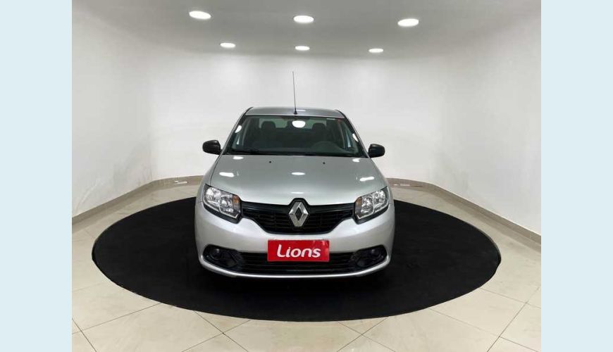 RENAULT LOGAN AUTHENTIQUE 1.0 16V FLEX MANUAL 4P - PRATA - 2014 Foto 4 (Grande)
