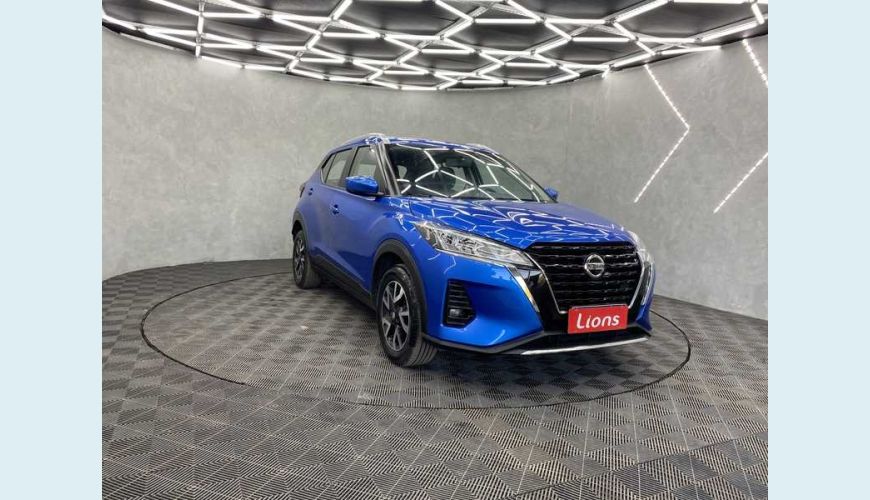 NISSAN KICKS SENSE 1.6 FLEX AUT. 4P - AZUL - 2022 Foto 4 (Grande)