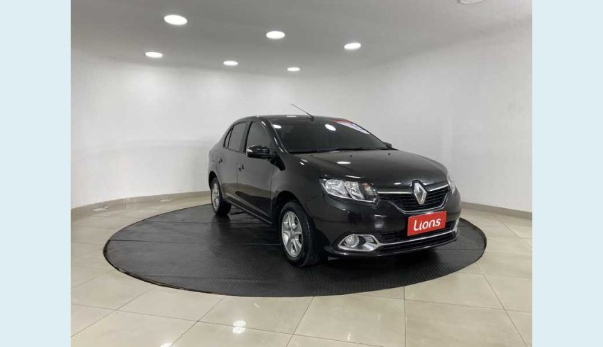 RENAULT LOGAN DYNAMIQUE 1.6 8V FLEX AUT. 4P - PRETO - 2015 Foto 4 (Grande)