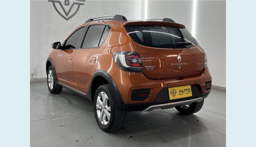RENAULT SANDERO FLEX AUT. 4P - LARANJA - 2018 Foto 4 (Grande)