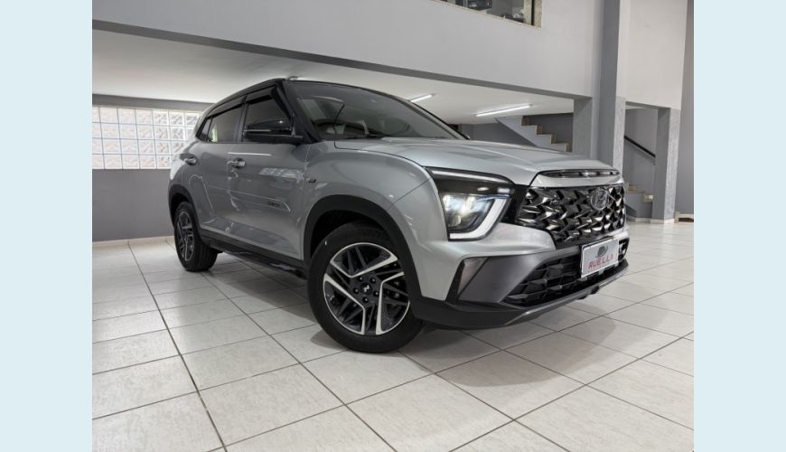 HYUNDAI HYUNDAI CRETA FLEX AUT. 4P - PRATA - 2023 Foto 4 (Grande)