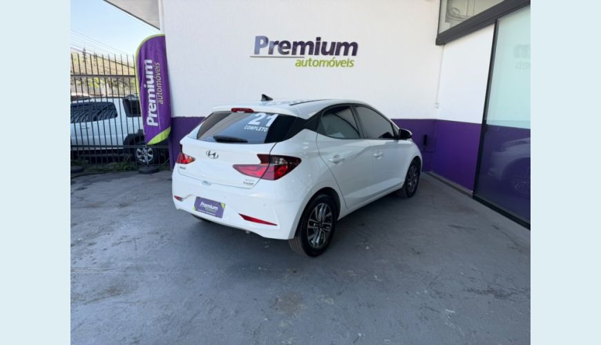 HYUNDAI HYUNDAI HB 20 FLEX AUT. 4P - BRANCO - 2021 Foto 4 (Grande)