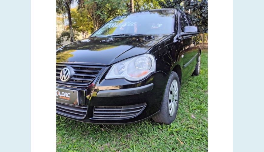 VOLKSWAGEN POLO SEDAN FLEX MANUAL 4P - PRETO - 2009 Foto 4 (Grande)