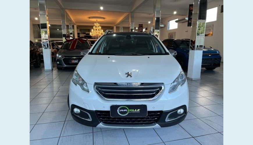PEUGEOT 2008 GRIFFE 1.6 TURBO 16V FLEX MANUAL 4P - BRANCO - 2016 Foto 4 (Grande)