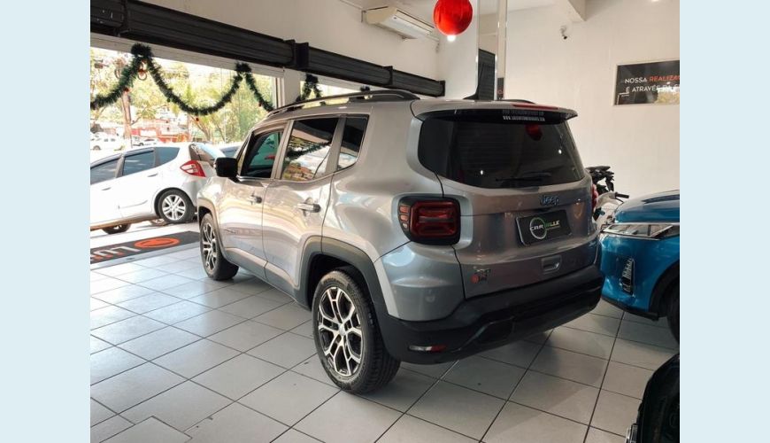 JEEP RENEGADE LONGITUDE 1.8 FLEX MANUAL 4P - CINZA - 2022 Foto 4 (Grande)