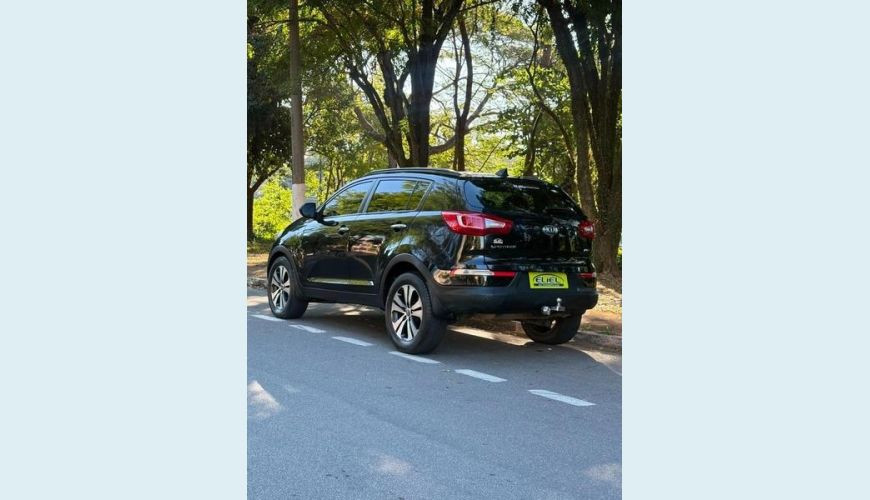 KIA SPORTAGE LX2 OFFG4 2.0 FLEX AUT. 4P - PRETO - 2013 Foto 4 (Grande)