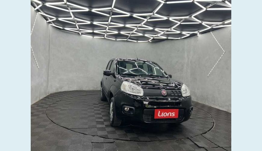FIAT UNO ATTRACTIVE 1.0 FLEX 4P - PRETO - 2016 Foto 4 (Grande)