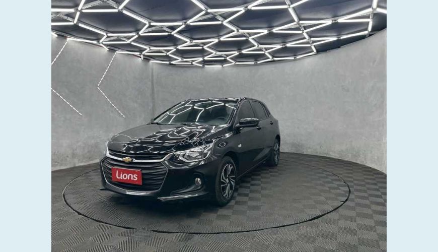 CHEVROLET ONIX LT 1.0 TURBO FLEX MANUAL 4P - PRETO - 2024 Foto 4 (Grande)
