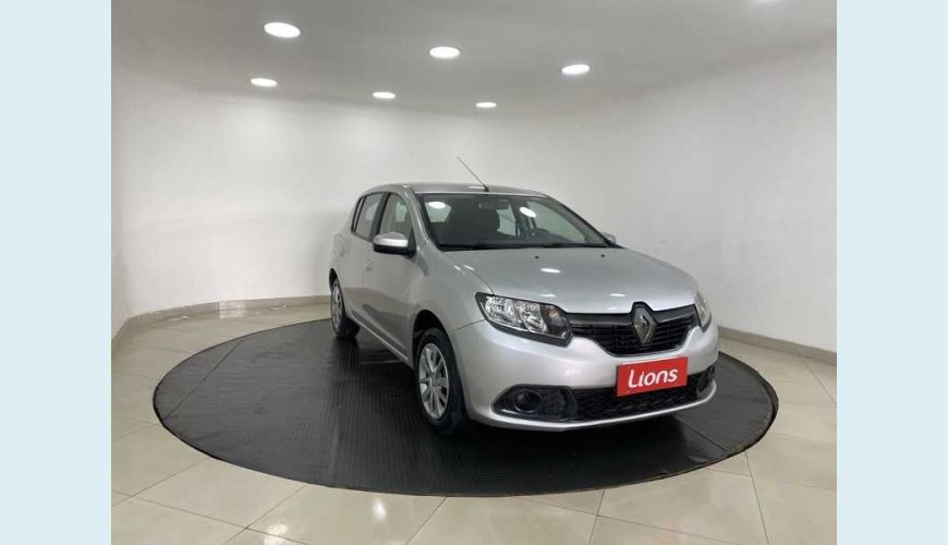 RENAULT RENAULT SANDERO AUTHENTIQUE 1.0 12V FLEX MANUAL 4P - PRATA - 2019 Foto 4 (Grande)