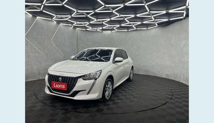 PEUGEOT 208 ACTIVE 1.6 FLEX AUT. 4P - BRANCO - 2023 Foto 4 (Grande)