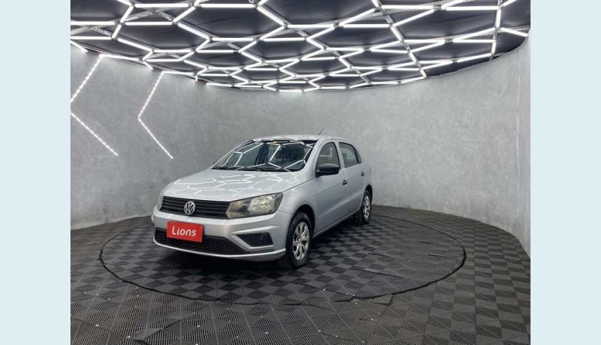 VOLKSWAGEN GOL 1.0 12V FLEX MANUAL 4P - PRATA - 2021 Foto 4 (Grande)