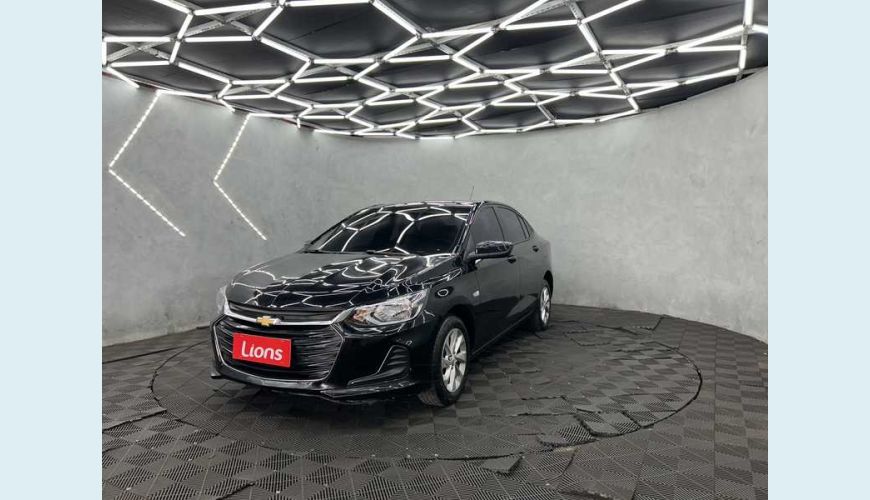 CHEVROLET ONIX PLUS LT 1.0 FLEX MANUAL 4P - PRETO - 2022 Foto 4 (Grande)