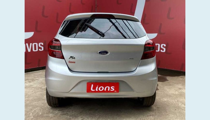 FORD KA SE 1.0 FLEX MANUAL 4P - PRATA - 2017 Foto 4 (Grande)