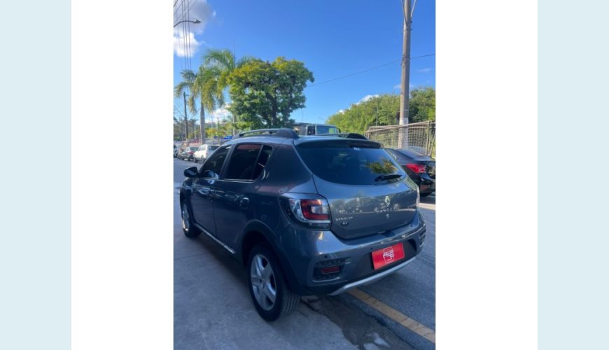 RENAULT SANDERO FLEX MANUAL 5P - CINZA - 2019 Foto 4 (Grande)