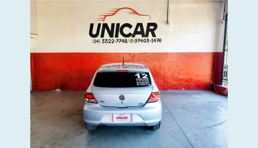 VOLKSWAGEN GOL FLEX MANUAL 4P - PRATA - 2012 Foto 4 (Grande)