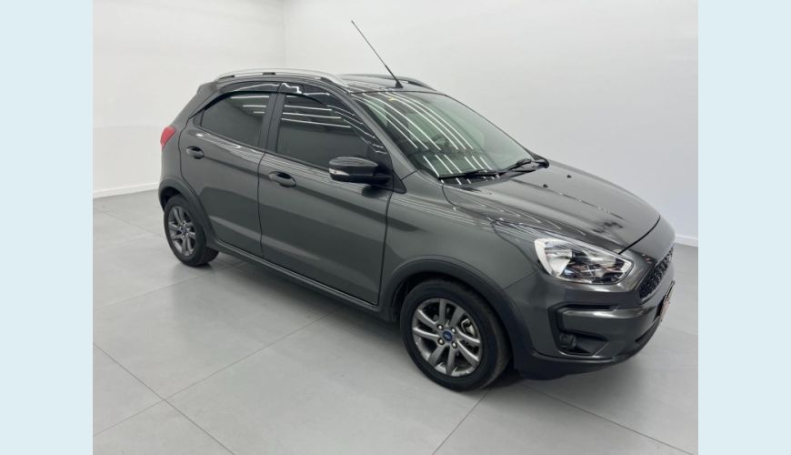 FORD KA FSL 1.5 FLEX AUT. 4P - CINZA - 2020 Foto 4 (Grande)