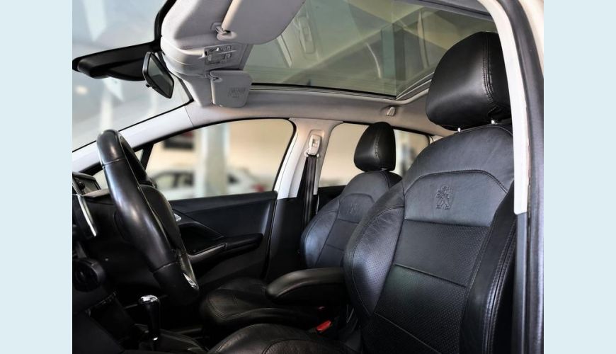 PEUGEOT 208 GRIFFE A 1.6 16V FLEX MANUAL 4P - BRANCO - 2014 Foto 4 (Grande)