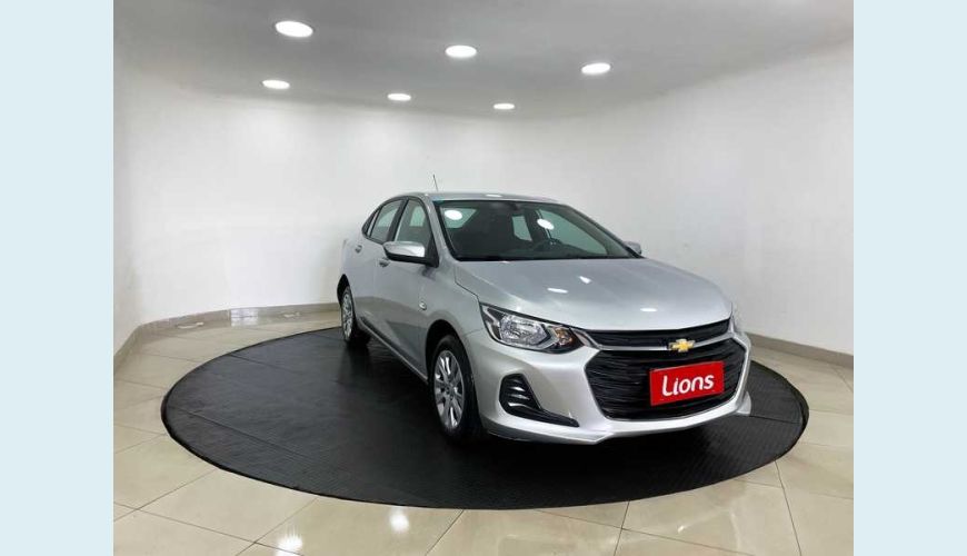 CHEVROLET ONIX PLUS LT 1.0 FLEX MANUAL 4P - PRATA - 2020 Foto 4 (Grande)