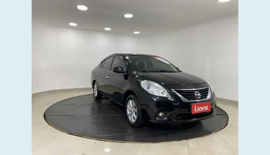 NISSAN VERSA SL 1.6 16V FLEX MANUAL 4P - PRETO - 2014 Foto 4 (Grande)