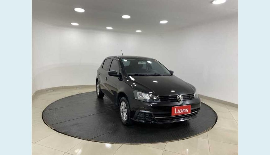 VOLKSWAGEN GOL TRENDLINE 1.0 MPI 12V FLEX MANUAL 4P - PRETO - 2018 Foto 4 (Grande)