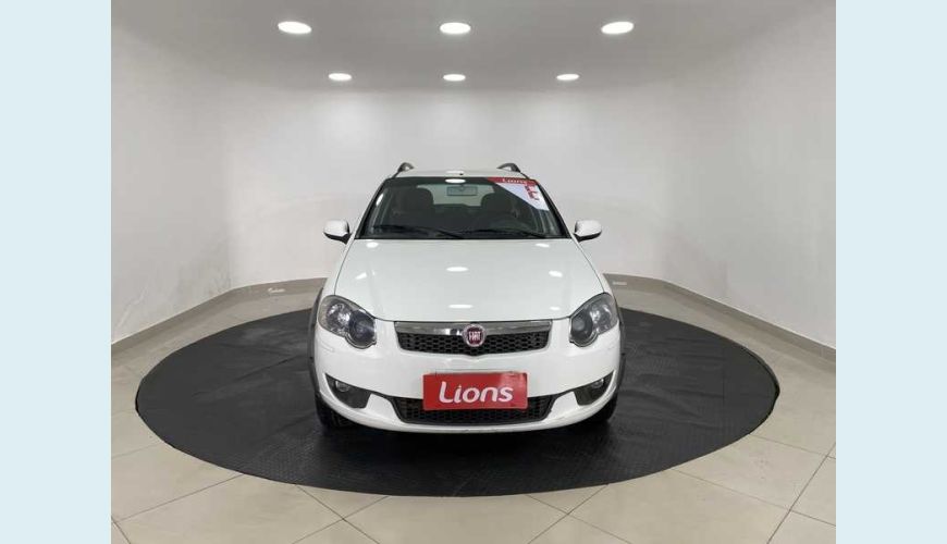 FIAT PALIO WEEKEND TREKKING 1.6 E.TORQ FLEX MANUAL 4P - BRANCO - 2016 Foto 4 (Grande)