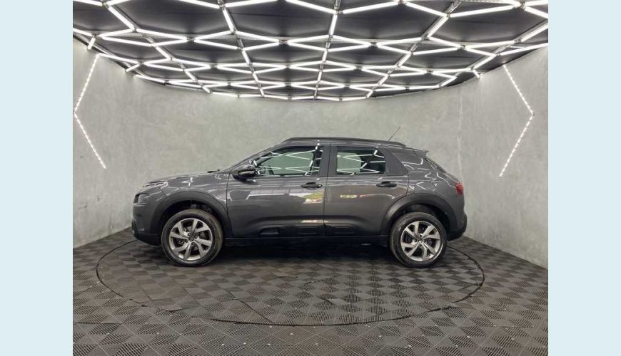 CITROËN CITRON C4 CACTUS FEEL 1.6 FLEX AUT. 4P - CINZA - 2022 Foto 4 (Grande)