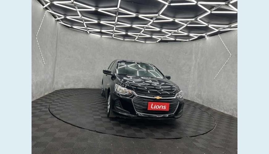CHEVROLET CHEVROLET ONIX PLUS LT 1.0 FLEX MANUAL 4P - PRETO - 2023 Foto 4 (Grande)