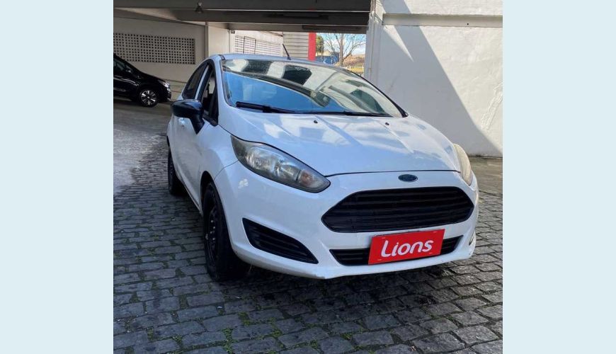 FORD FIESTA S 1.5 16V FLEX MANUAL 4P - BRANCO - 2014 Foto 4 (Grande)