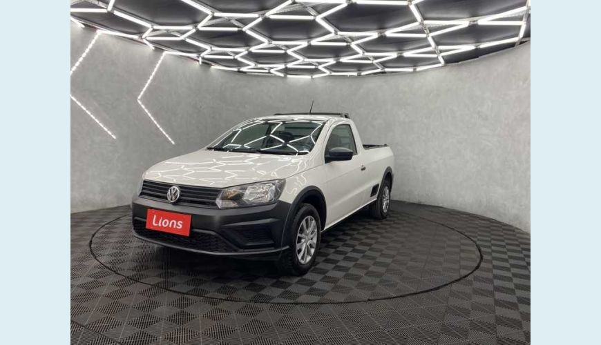 VOLKSWAGEN SAVEIRO ROBUST 1.6 MSI FLEX MANUAL 2P - BRANCO - 2018 Foto 4 (Grande)