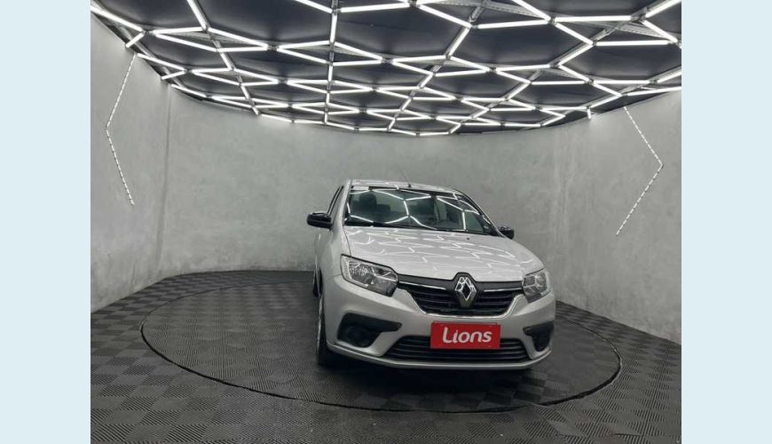 RENAULT LOGAN ZEN 1.0 12V FLEX MANUAL 4P - PRATA - 2023 Foto 4 (Grande)