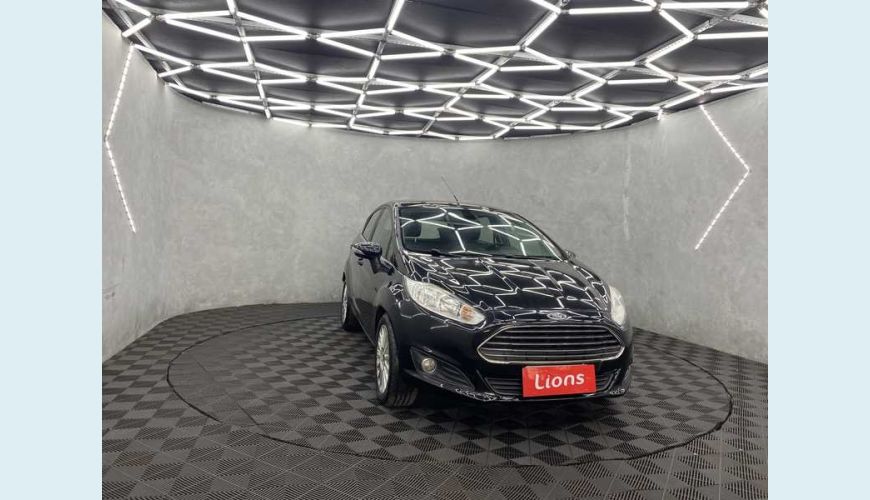 FORD FIESTA TITANIUM 1.6 16V FLEX AUT. 4P - PRETO - 2015 Foto 4 (Grande)