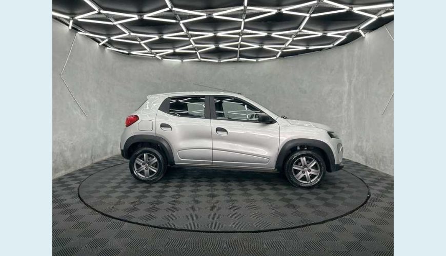 RENAULT RENAULT KWID ZEN 1.0 12V SCE FLEX MANUAL 4P - PRATA - 2023 Foto 4 (Grande)