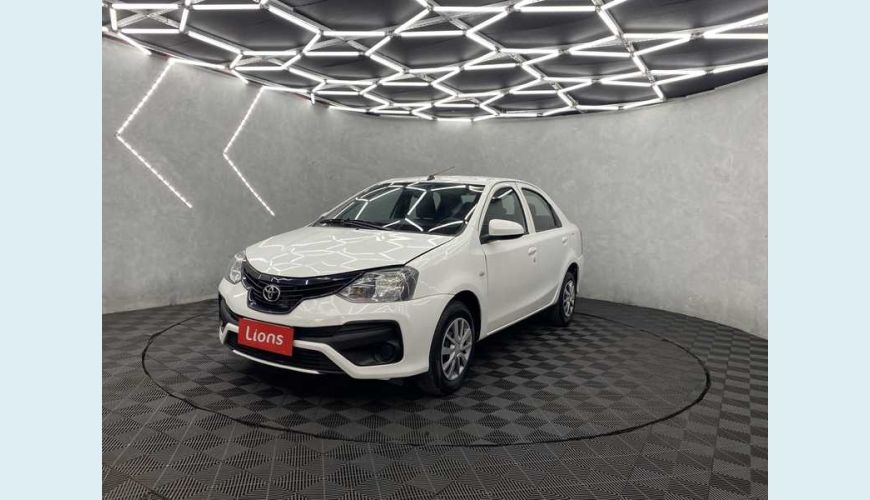 TOYOTA ETIOS SEDAN X 1.5 FLEX MANUAL 4P - BRANCO - 2020 Foto 4 (Grande)