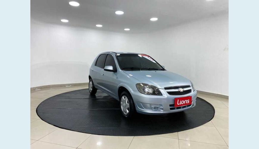 CHEVROLET CHEVROLET CELTA LT 1.0 FLEX MANUAL 4P - PRATA - 2015 Foto 4 (Grande)