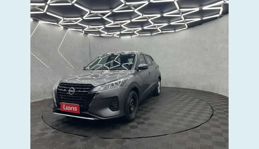 NISSAN NISSAN KICKS ACTIVE 1.6 FLEX AUT. 4P - CINZA - 2024 Foto 4 (Grande)